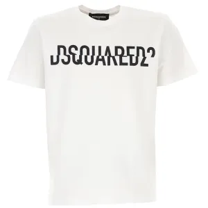 Dsquared2 Boys Cotton T-shirt White 12Y