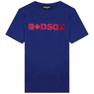 Dsquared2 Boys Logo T-shirt Navy 8Y