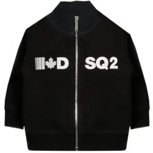 Dsquared2 Baby Boys Zip Sweater Black 24M