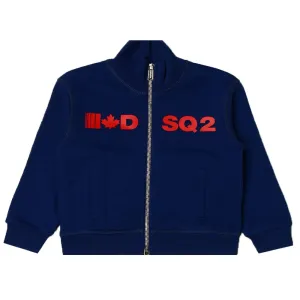 Dsquared2 Baby Boys Zip Sweater Blue 36M
