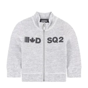 Dsquared2 Baby Boys Zip Sweater Grey 24M