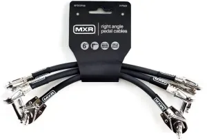Dunlop MXR MXR 3Pack Negro 15 cm Angulado - Angulado
