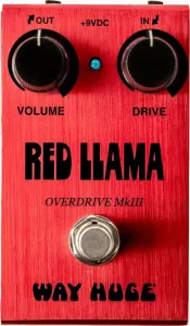 Dunlop Way Huge WM23 Smalls Red Llama Overdrive MKIII Efecto de guitarra