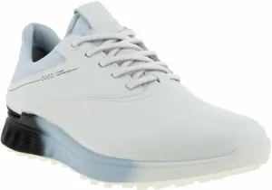 Ecco S-Three Mens Golf Shoes White/Black 41 Calzado de golf para hombres
