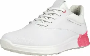 Ecco S-Three Womens Golf Shoes White/Bubblegum 37