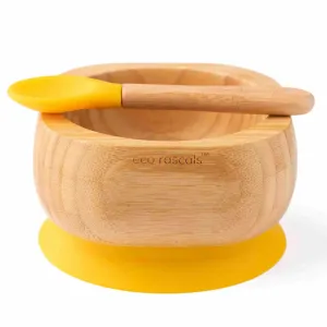 Eco Rascals Bowl & Spoon set in Yellow