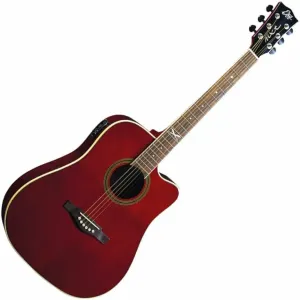 Eko guitars NXT D100ce Rojo Guitarra electroacústica