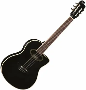 Eko guitars NXT N100e 4/4 Black Guitarra clásica con preamplificador