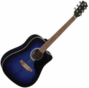 Eko guitars Ranger CW EQ Blue Sunburst Guitarra electroacústica
