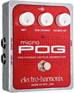 Electro Harmonix Micro Pog Efecto de guitarra