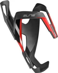Elite Cycling Vico Carbon Black/Red Soporte para botella de bicicleta