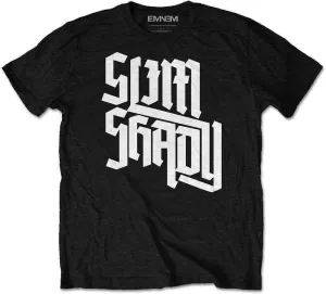 Eminem Camiseta de manga corta Shady Slant Black 2XL #682593