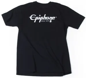 Epiphone Camiseta de manga corta Logo S Negro