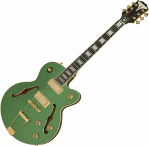 Epiphone Uptown Kat ES Emerald Green Metallic Guitarra Semi-Acústica