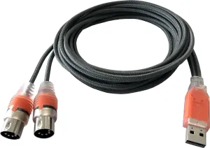 ESI MIDIMATE eX Negro 190 cm Cable USB