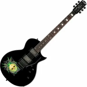 ESP KH-3 Spider Kirk Hammett Black Spider Graphic Guitarra eléctrica