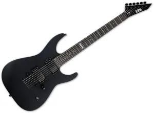 ESP LTD JL-600 BLKS Jeff Ling Parkway Drive Signature Black Satin Guitarra eléctrica