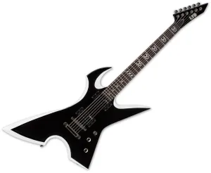 ESP LTD MAX-200 RPR Black with White Bevels Guitarra eléctrica