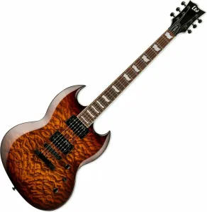 ESP LTD VIPER-256 Dark Brown Sunburst Guitarra electrica