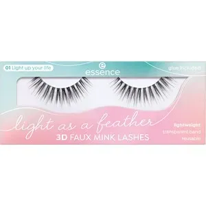 Essence Light as a feather 3D faux mink lashes 2 1 Stk