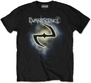 Evanescence Camiseta de manga corta Classic Logo Black M