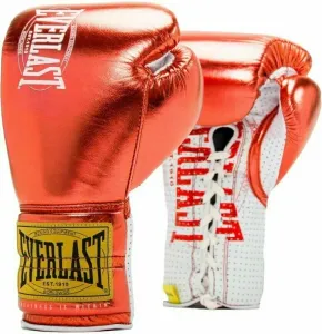 Everlast 1910 Pro Fight Gloves Rojo 10 oz