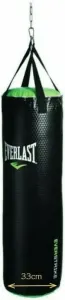 Everlast Everstrike Heavy Bag Filled Negro-Green 32 kg