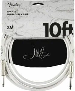 Fender Juanes 10' Instrument Cable Blanco 3 m Recto - Recto