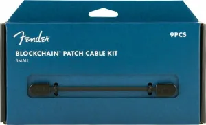 Fender Blockchain Patch Cable Kit SM Negro Angulado - Angulado