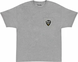 Fender Camiseta de manga corta Pick Patch Pocket Tee Athletic Gray L