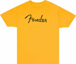 Fender Camiseta de manga corta Spaghetti Logo Butterscotch S