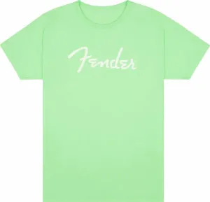 Fender Camiseta de manga corta Spaghetti Logo Surf Green XL