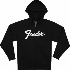 Fender Sudadera Transition Logo Zip Front Hoodie Black S