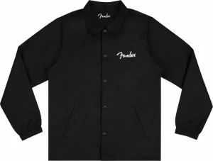 Fender Chaqueta Spaghetti Logo Coaches Jacket Black L