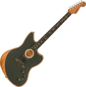 Fender American Acoustasonic Jazzmaster Tungsteno Guitarra electro-acústica