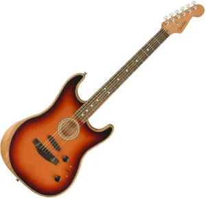 Fender American Acoustasonic Stratocaster 3-Tone Sunburst #27014