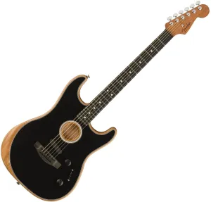 Fender American Acoustasonic Stratocaster Negro #27015