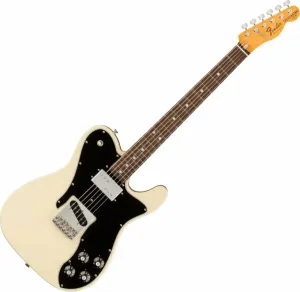 Fender American Vintage II 1977 Telecaster Custom RW Olympic White Guitarra electrica