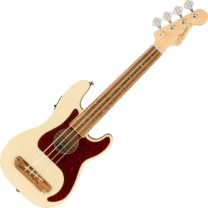 Fender Fullerton Precision Bass Uke Ukelele bajo Olympic White