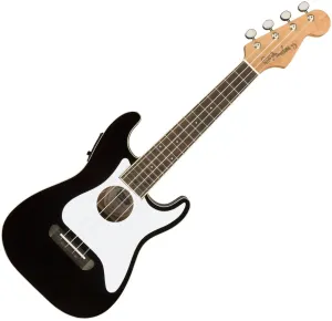 Fender Fullerton Stratocaster Ukelele de concierto Negro
