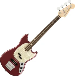 Fender American Performer Mustang RW Aubergine Bajo de 4 cuerdas