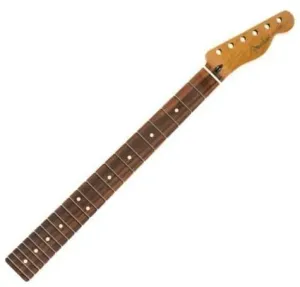 Fender Roasted Maple Flat Oval 22 Pau Ferro Mástil de guitarra #499741