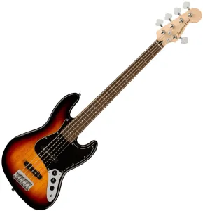 Fender Squier Affinity Series Jazz Bass V LRL BPG 3-Color Sunburst Bajo de 5 cuerdas