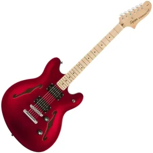 Fender Squier Affinity Series Starcaster MN Candy Apple Red Guitarra Semi-Acústica