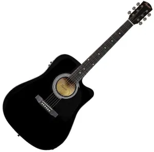Fender Squier SA-105CE Negro Guitarra electroacústica