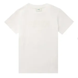 Fendi Boys Knitted Logo T Shirt White 6 Years