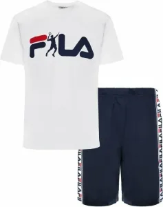 Fila FPS1131 Man Jersey Pyjamas White/Blue M Ropa interior deportiva