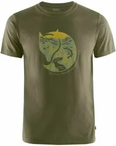 Fjällräven Arctic Fox Dark Olive L Camiseta
