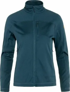 Fjällräven Abisko Lite Fleece Jacket W Indigo Blue S Sudadera con capucha para exteriores