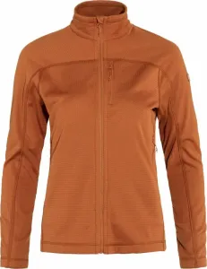 Fjällräven Abisko Lite Fleece Jacket W Terracotta Brown L Sudadera con capucha para exteriores